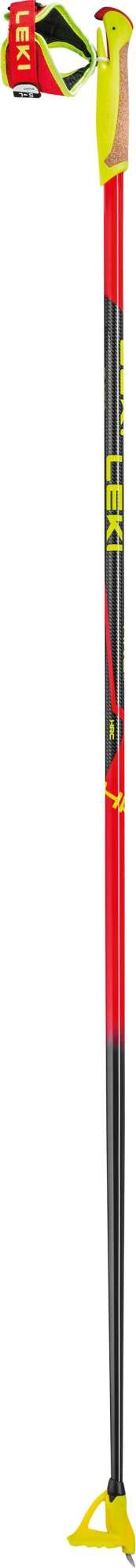 Leki HRC Junior, bright red-black-neonyellow, 110 – obrázek 1