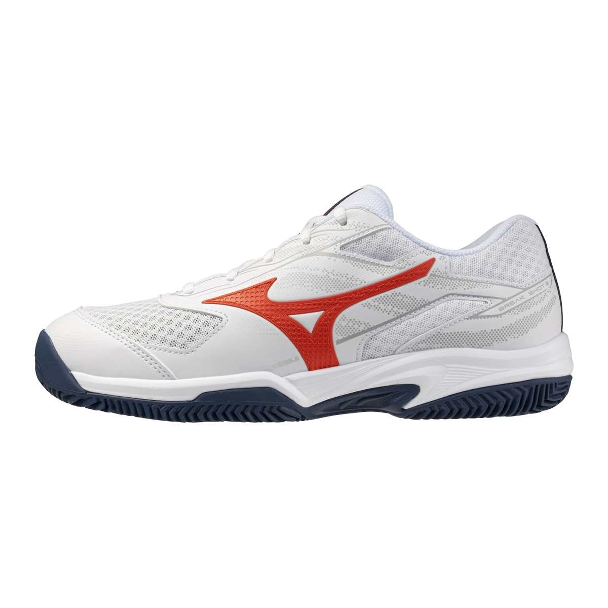 Mizuno BREAK SHOT 5 CC / White/Orange/Insignia Blue / 39.0/6.0 – obrázek 1