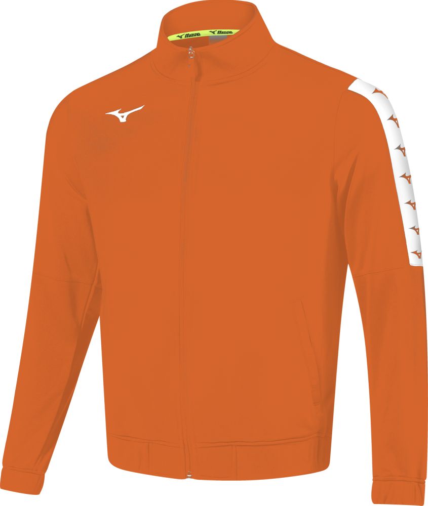 Mizuno Nara Interlock Track Jacket M / Orange / S – obrázek 1