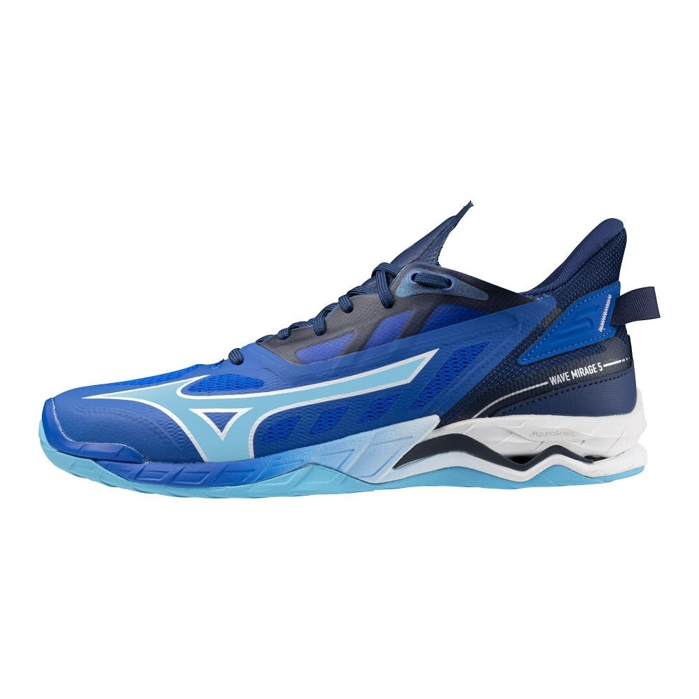 Mizuno WAVE MIRAGE 5 / Mugen Blue/White/Estate Blue / 50.0/14.0 – obrázek 1