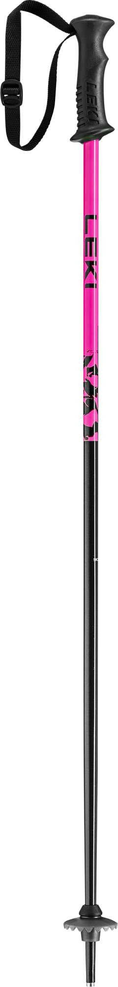 Leki Rider, black-rhodamine red-white, 70 cm – obrázek 1