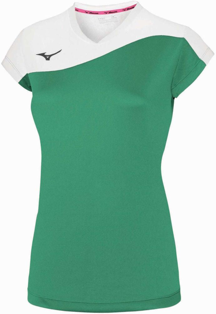 Mizuno Authentic Myou Tee/Green/White/XXS – obrázek 1