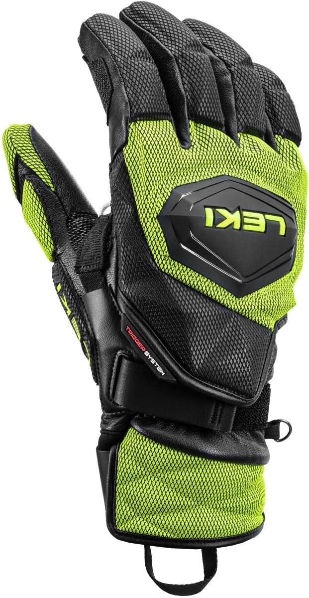 Leki WCR Venom GS 3D, black-ice lemon, 7.5 – obrázek 1