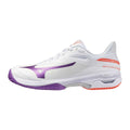 Mizuno WAVE EXCEED COURT CC / White/Dahlia/Lava Orange / 36.5/4.0 – obrázek 1