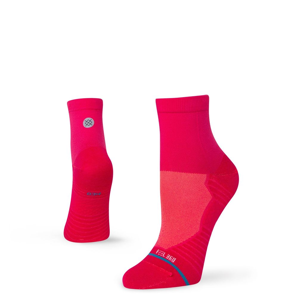 Stance DISTANCE QTR / PINK / M – obrázek 1