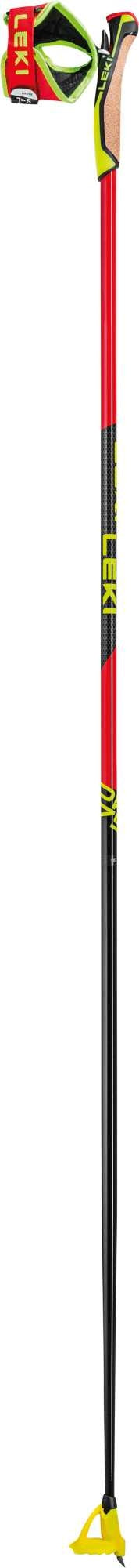 Leki PRC 750, bright red-neonyellow-black, 140 – obrázek 1