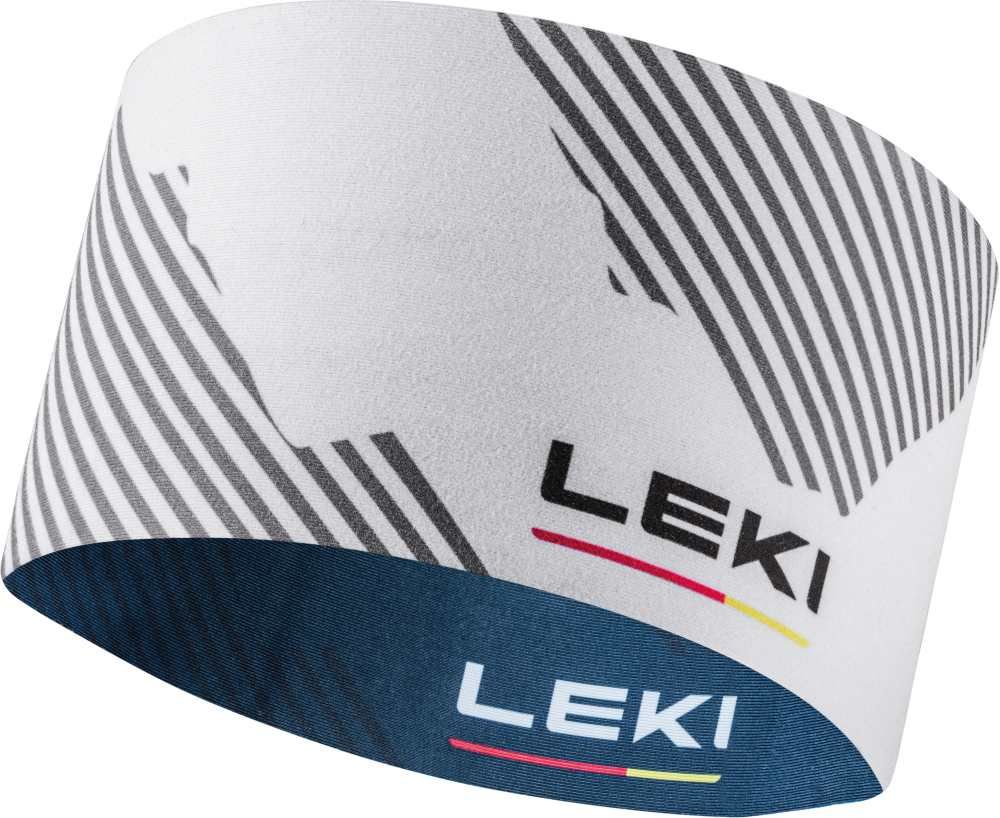 Leki XC Headband, dark denim-white-grey, One size (10pcs/box) – obrázek 1
