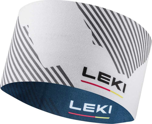 Leki XC Headband, dark denim-white-grey, One size (10pcs/box) – obrázek 1