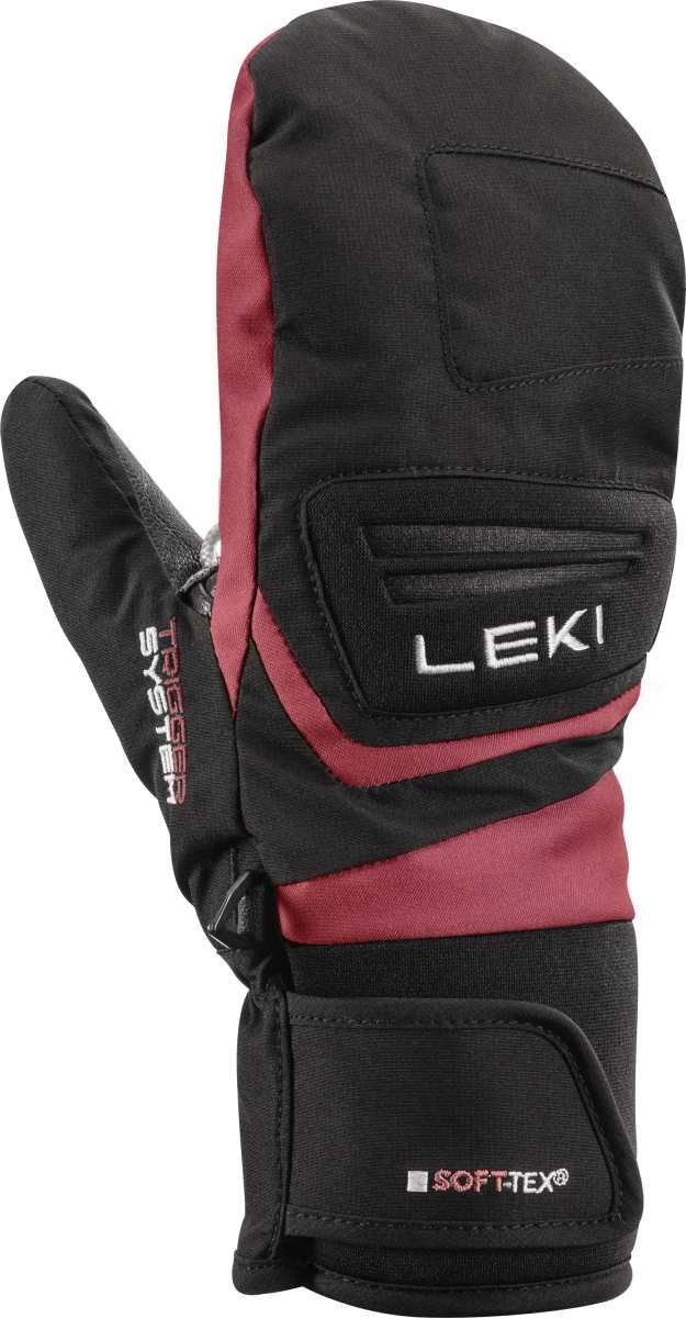 Leki Griffin 3D Junior Mitt, black-rose, 4.0 – obrázek 1