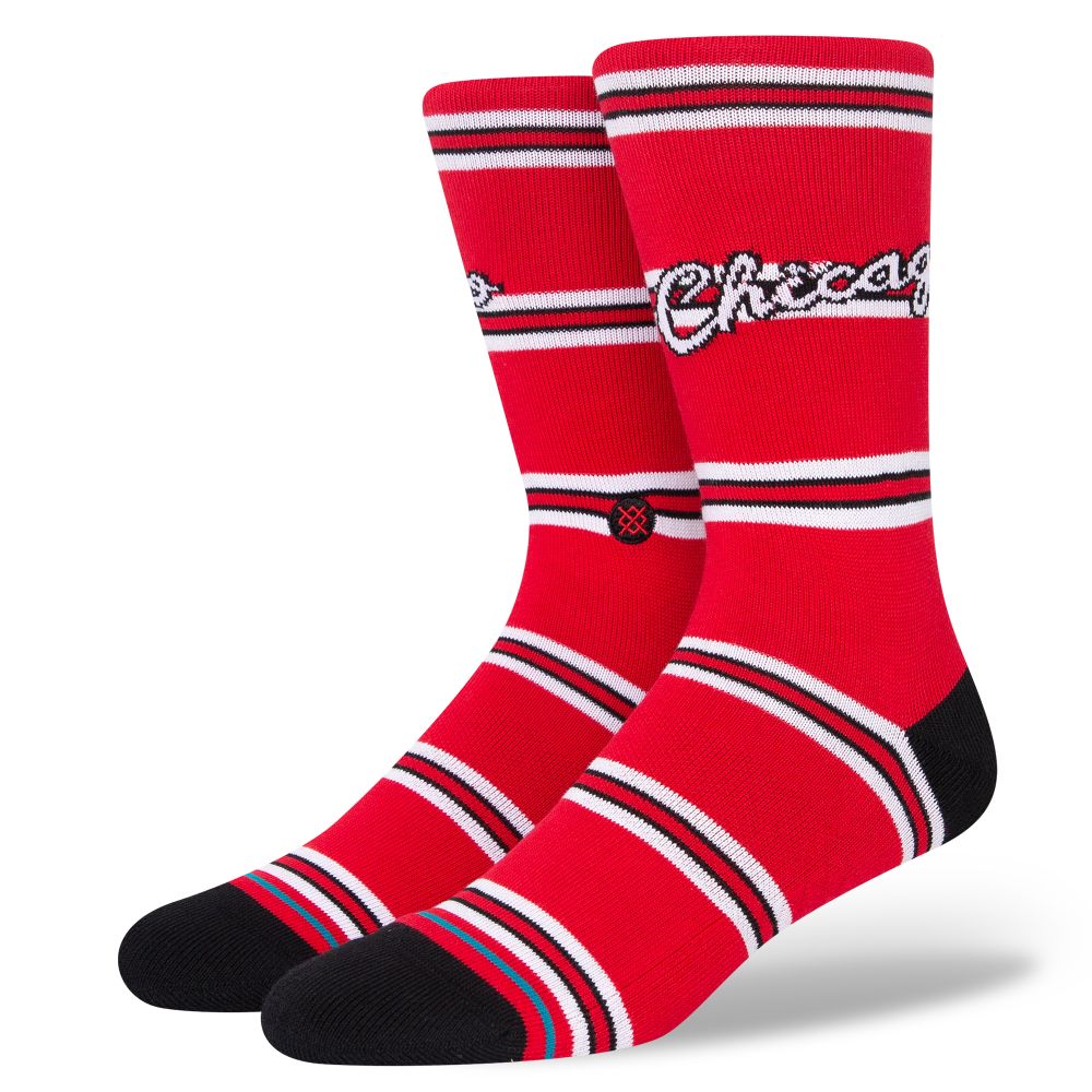 Stance CLASSICS BULLS / RED / L – obrázek 1