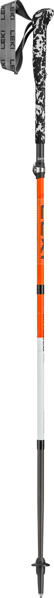Leki Skysolo FX.One Carbon, neonorange-white-black, 110 cm – obrázek 1