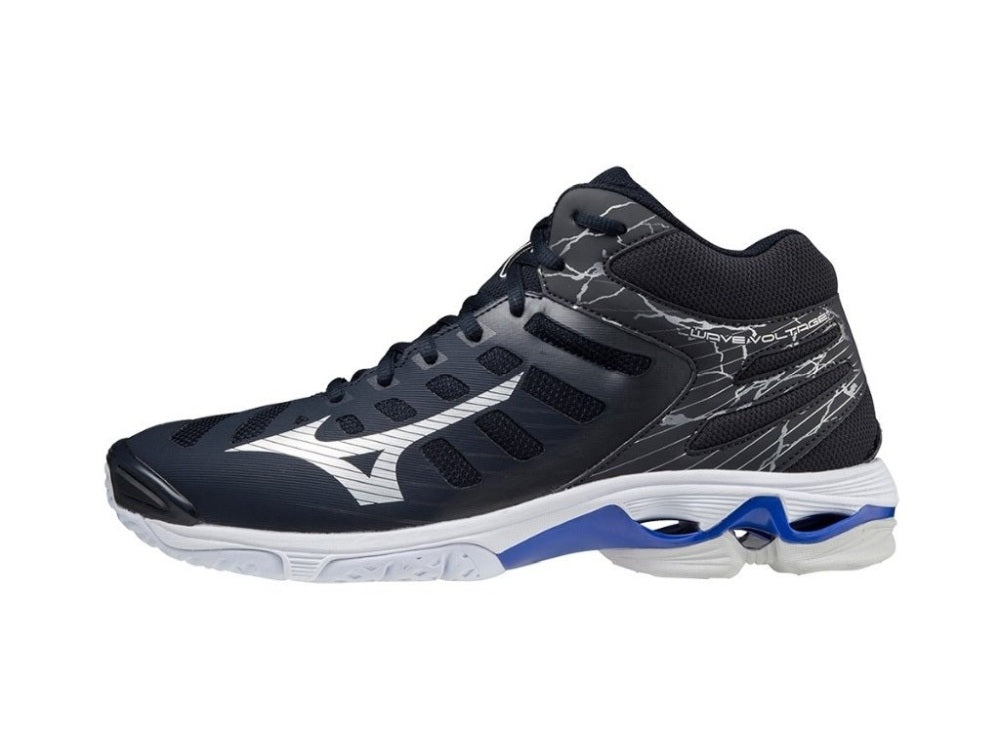 Mizuno WAVE VOLTAGE MID / Sky Captain / Galaxy Silver  / Violet Blue  / 51.0/15.0 – obrázek 1