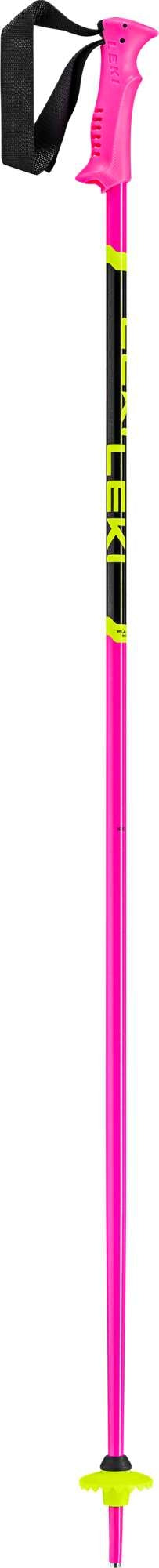 Leki Racing Kids, neonpink-black-neonyellow, 100 cm – obrázek 1