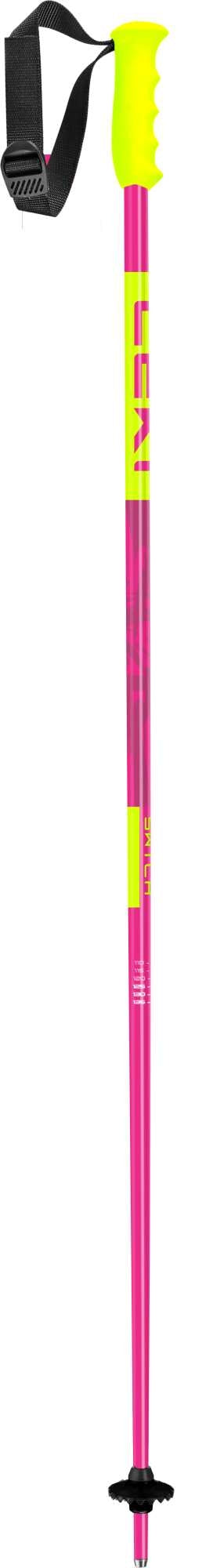 Leki Swtch, neonmagenta-berry-neonyellow, 105 cm – obrázek 1