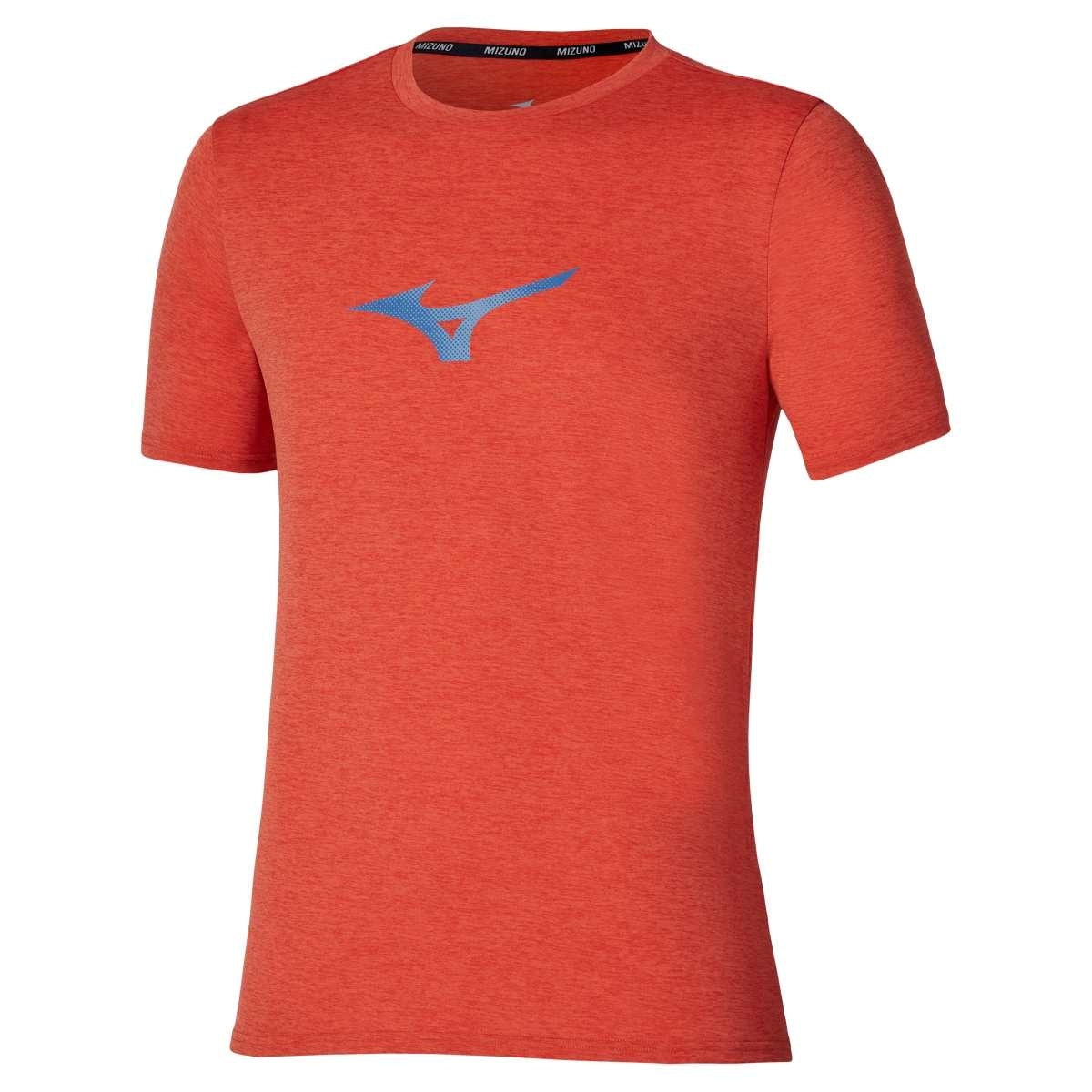 Mizuno Core Runbird Short Sleeve Tee / Orange / L – obrázek 1