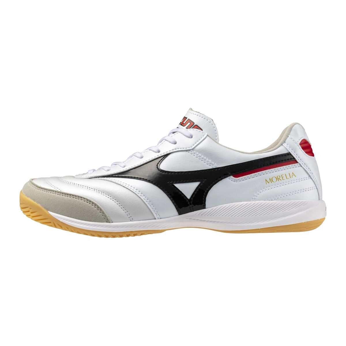 Mizuno MORELIA SALA ELITE IN(U) / White/Black/Chinese Red / 40.0/6.5 – obrázek 1