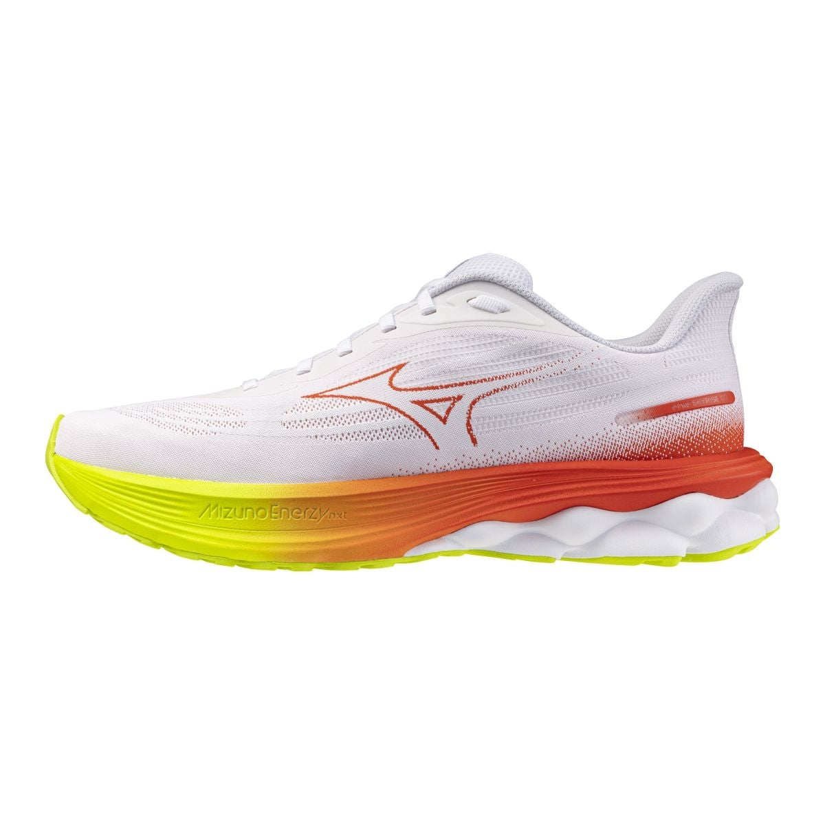 Mizuno WAVE SKYRISE 7 / White/Orange/Evening Primrose / 39.0/6.0 – obrázek 1