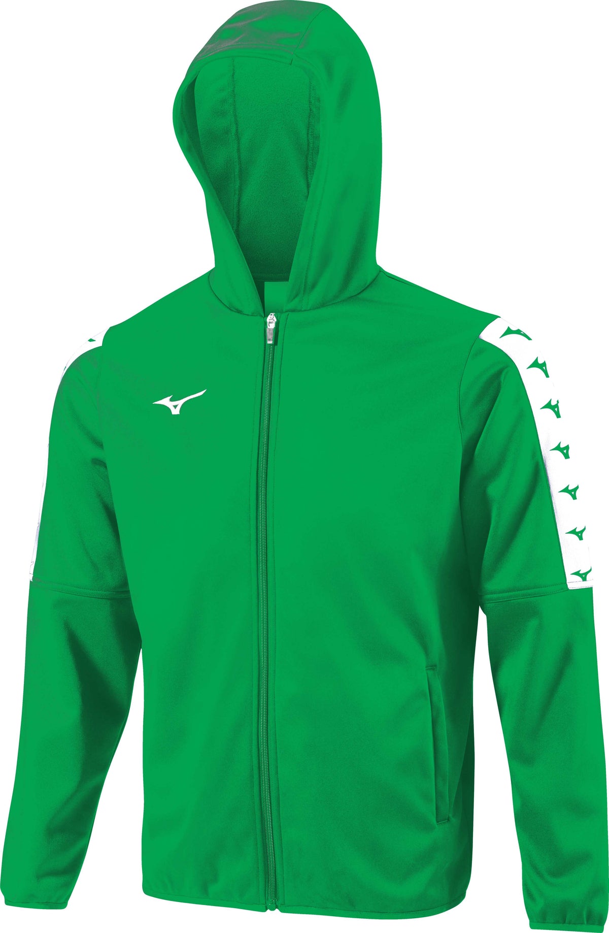 Mizuno Nara Interlock Track Jacket M / Green / S – obrázek 1