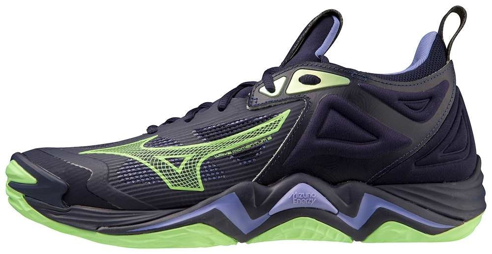 Mizuno WAVE MOMENTUM 3 / EBlue/TechnGreen/Iolite / 51.0/15.0 – obrázek 1