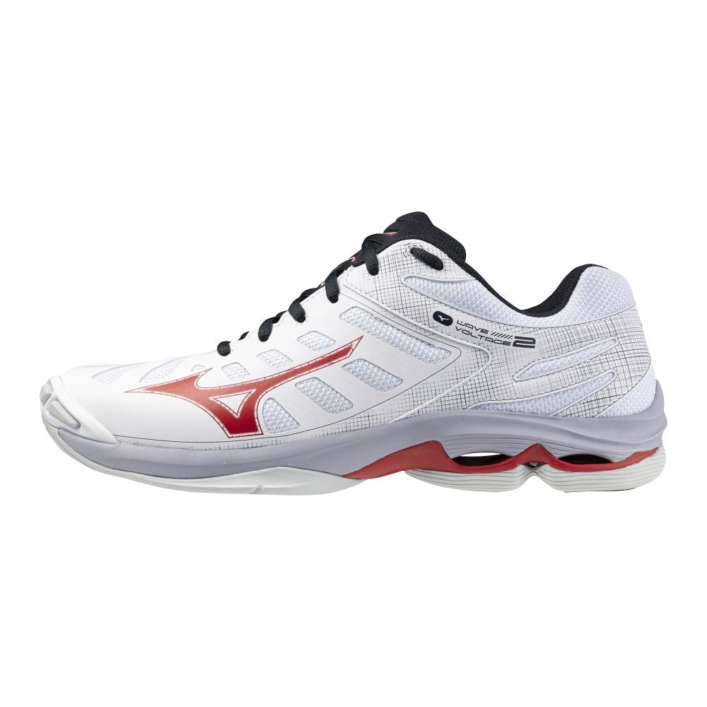 Mizuno WAVE VOLTAGE 2 / White/Salsa/Black / 51.0/15.0 – obrázek 1