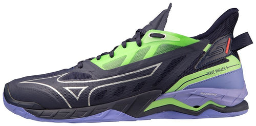 Mizuno WAVE MIRAGE 5 / EBlue/TechGreen/Lolite / 51.0/15.0 – obrázek 1