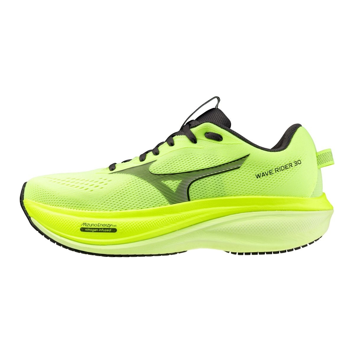 Mizuno WAVE RIDER 30 / Lime Pulp/Black Oyster/GF White / 43.0/9.0 – obrázek 1