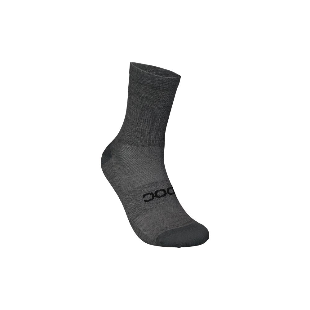 Poc Zephyr Merino Sock Mid Sylvanite Grey Melange LRG – obrázek 1