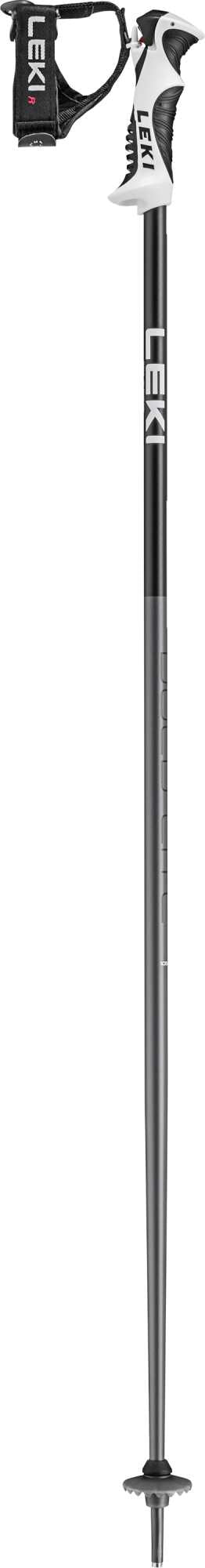 Leki Bold Lite S Junior, dark anthracite-black-white, 100 cm – obrázek 1