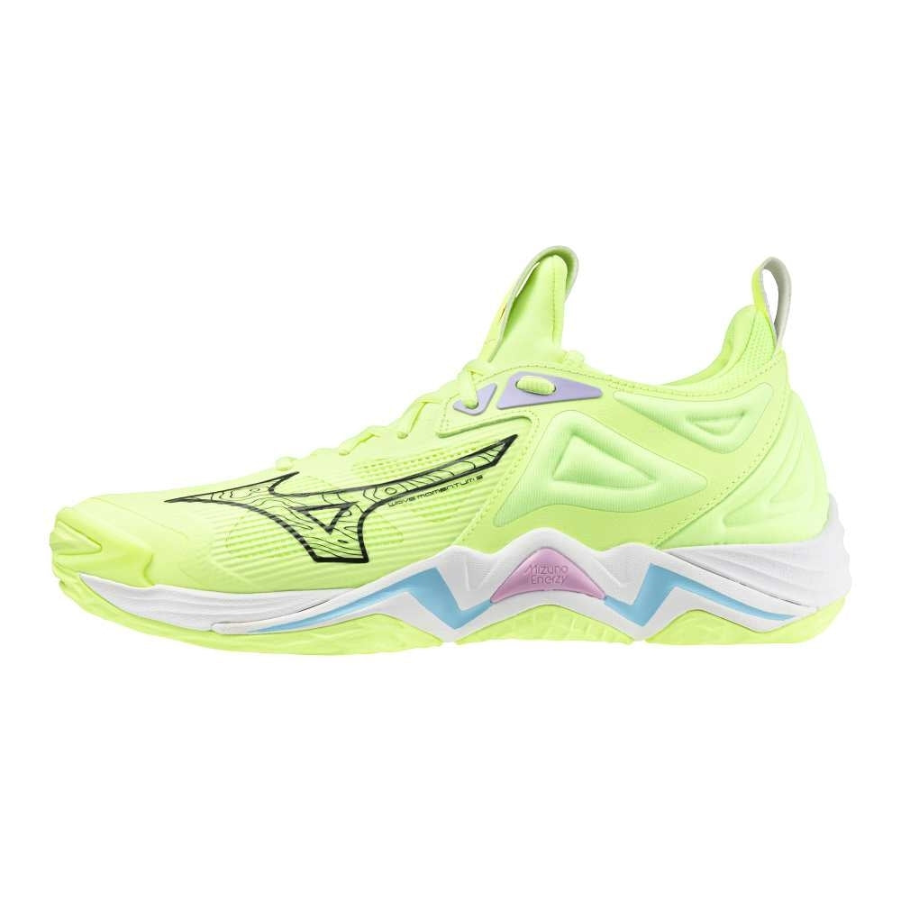 Mizuno WAVE MOMENTUM 3 / MIZUNO Neo Lime/Black/Splish Splash / 51.0/15.0 – obrázek 1