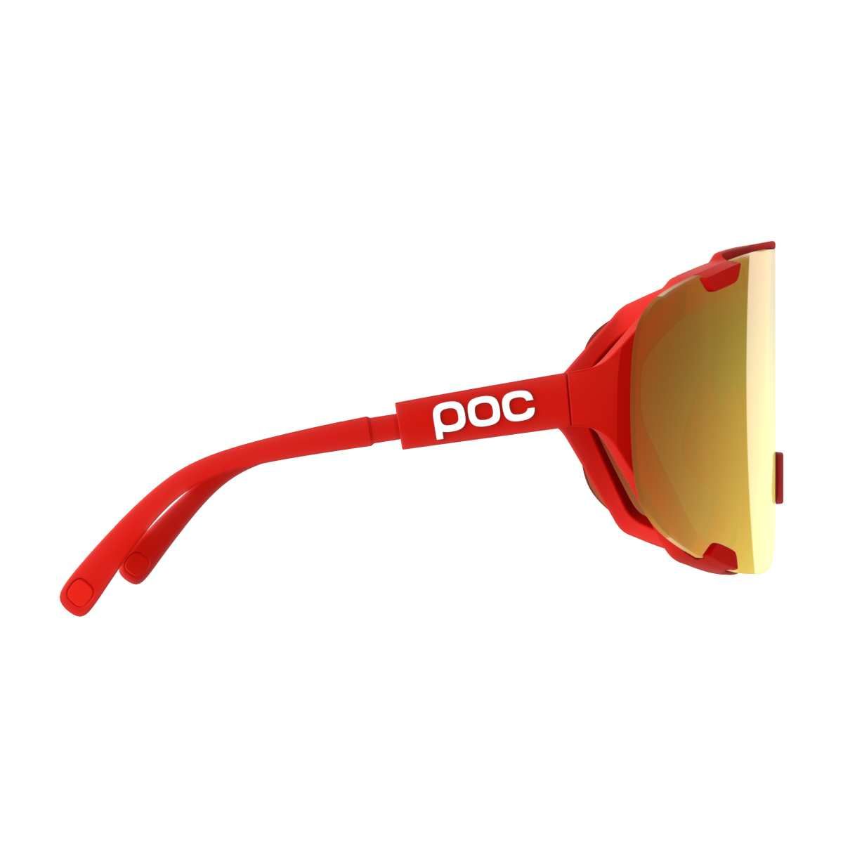 Poc Devour Prismane Red/Clarity Road/Partly Sunny Gold ONE – obrázek 2
