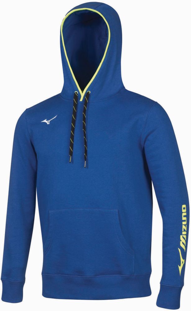 Mizuno Men Sweat Hoodie / Royal/S – obrázek 1