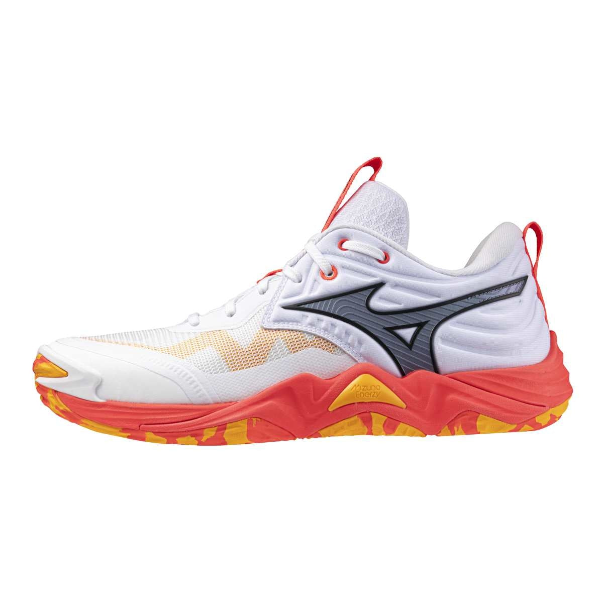 Mizuno WAVE MOMENTUM ELITE(U) / White/Fiery Coral 2/Citrus / 51.0/15.0 – obrázek 1