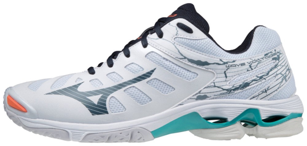 Mizuno WAVE VOLTAGE / WHITE / LEGION BLUE / CERAMIC / 50.0/14.0 – obrázek 1