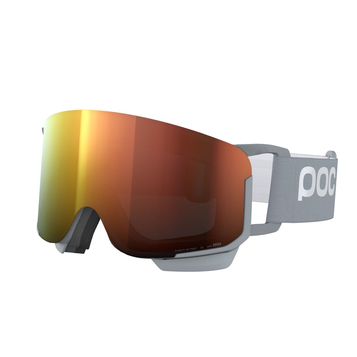 Poc Nexal Mid Granite Grey/Partly Sunny Orange ONE – obrázek 4