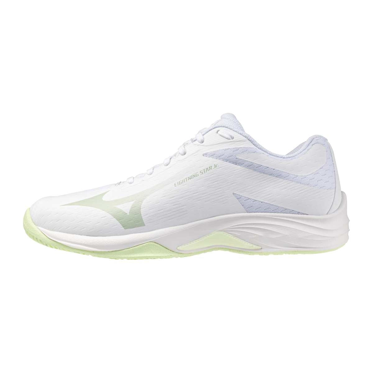 Mizuno LIGHTNING STAR Jr. / White/Aqua Gray/Ambrosia / 34.0/2.0 – obrázek 1