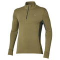 Mizuno Active Warmalite Half Zip Long Sleeve Top / Martini Olive / L – obrázek 1