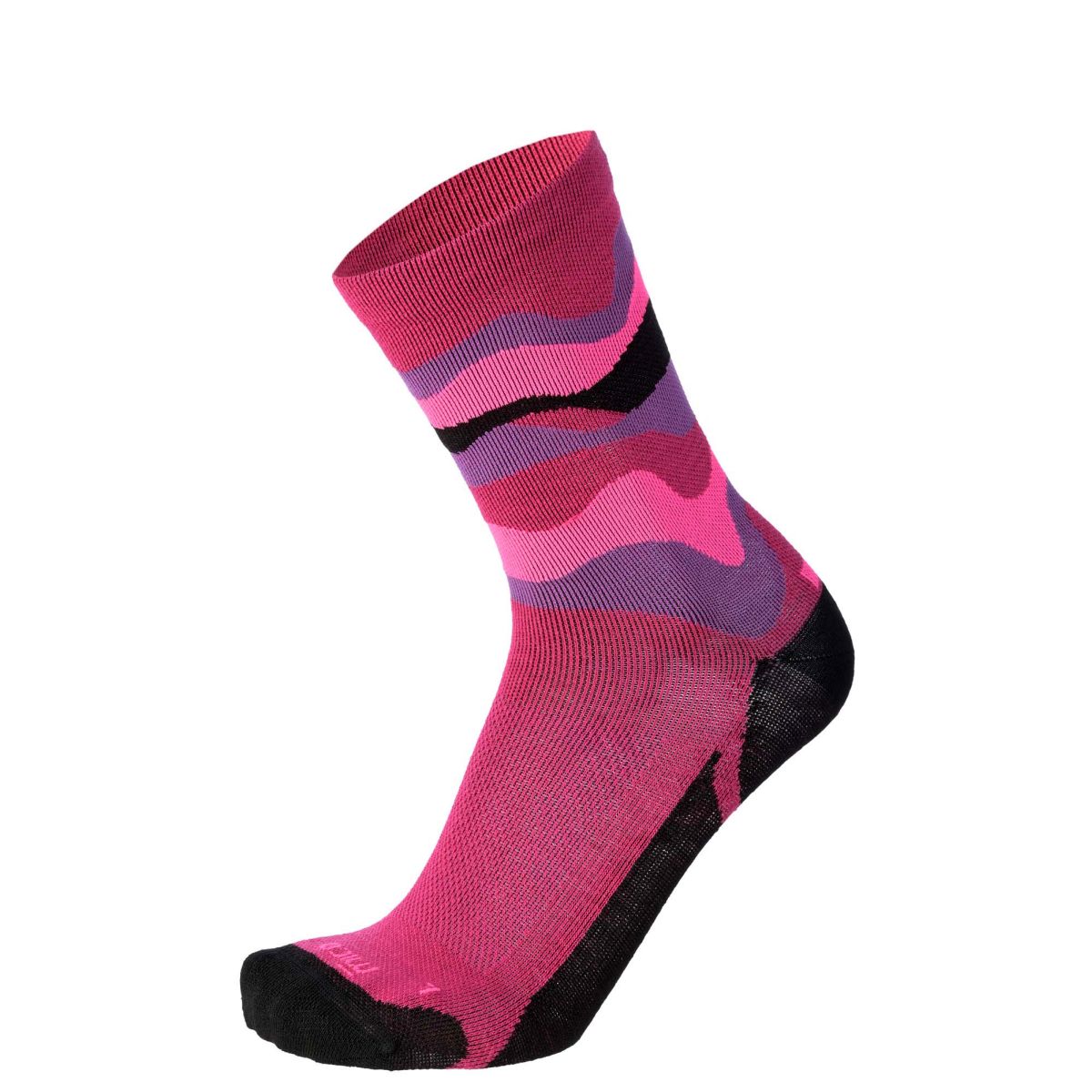 Mico LIGHT W. OUTDOOR SOCK MERINO, FUCSIA, M – obrázek 1