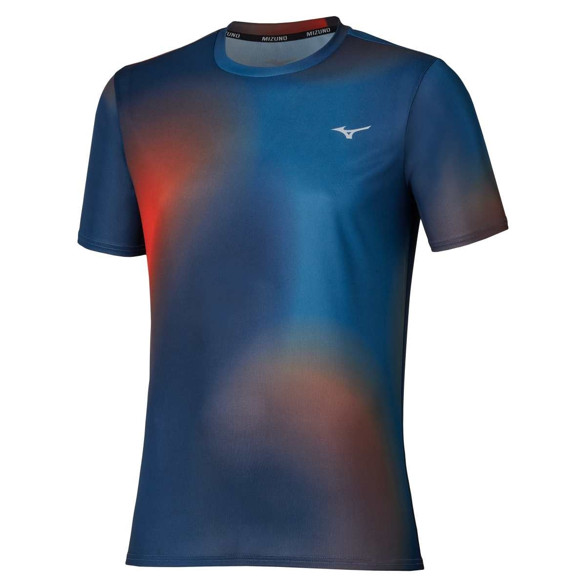 Mizuno Core Graphic Short Sleeve Tee / Orange / Stellar / L – obrázek 1