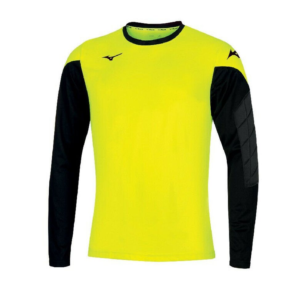 Mizuno Trad GK Padded Shirt JR/Yellow Fluo/116 – obrázek 1