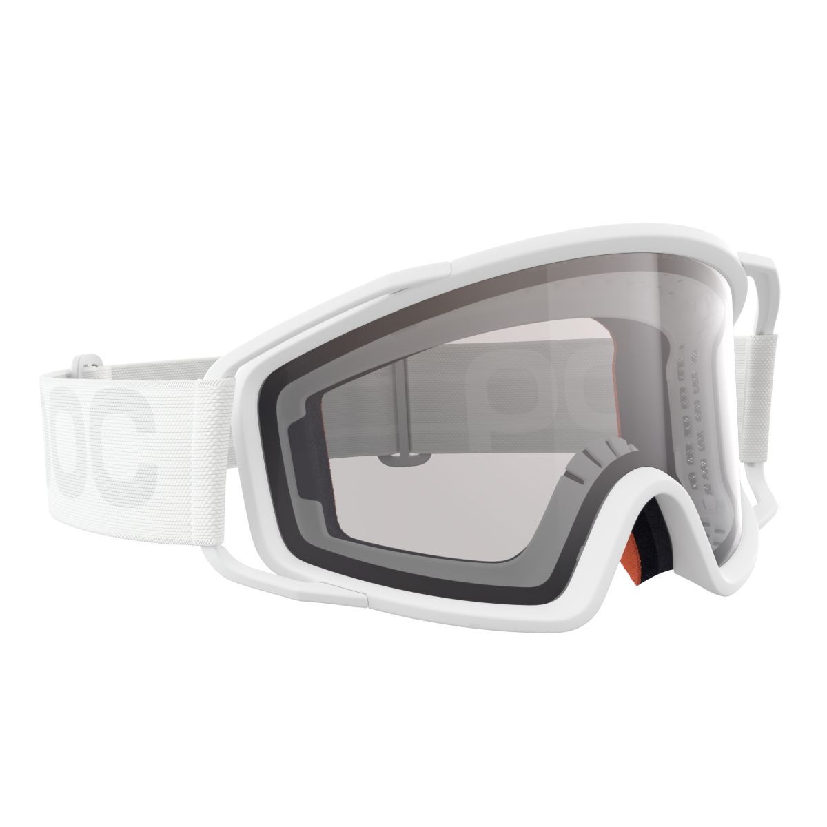 Poc Zygon Hydrogen White/Clarity Trail/Cloudy Brown ONE – obrázek 2