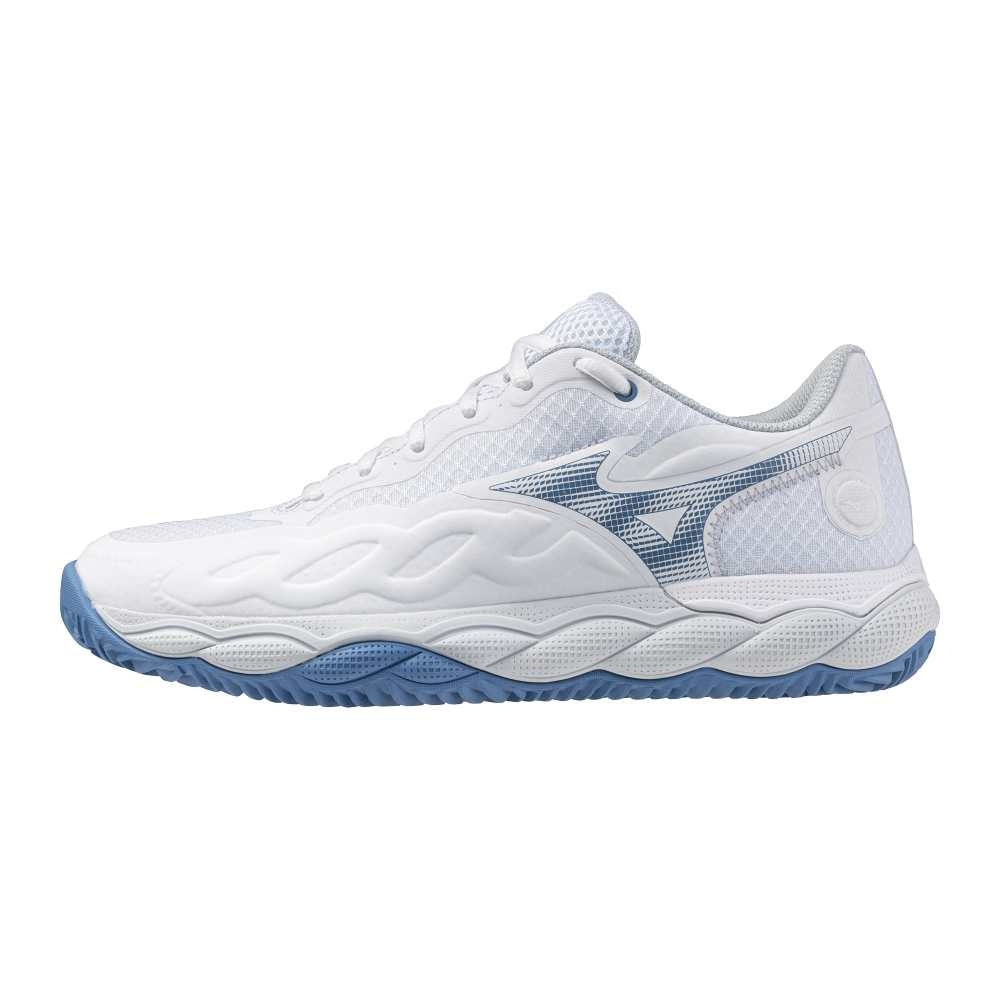 Mizuno WAVE ENFORCE COURT CC / White/Parisian Blue/Plein Air / 36.5/4.0 – obrázek 1