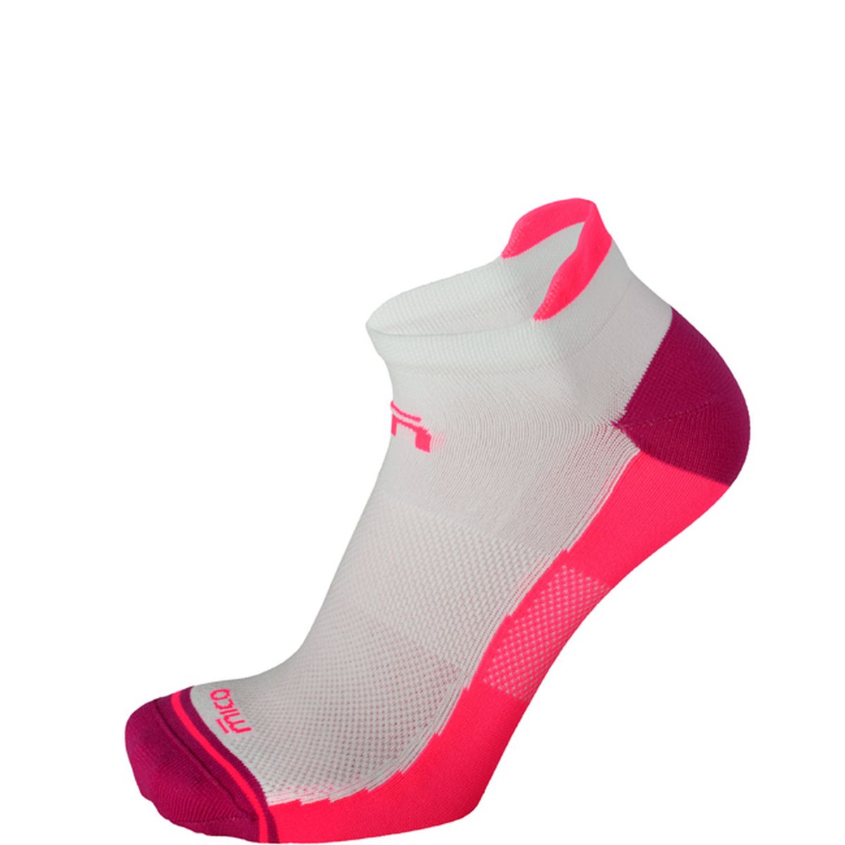 Mico X-LIGHT WOMAN LOW CUT RUN SOCKS X-PERFOR, BIANCO, S – obrázek 1