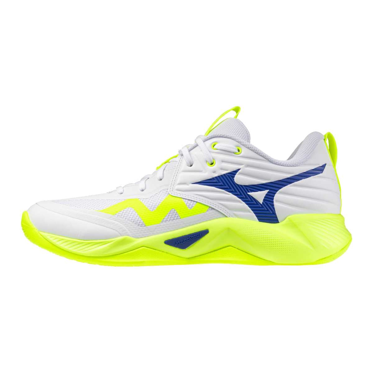 Mizuno WAVE MOMENTUM PRO(U) / White/Lightning Yellow/Dazzlin / 38.0/5.0 – obrázek 1