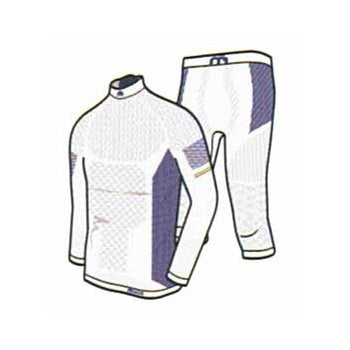 Mico KIT LUPETTO+CALZAMAGLIA 3/4 KIDS M1, BIANCO, I – obrázek 1