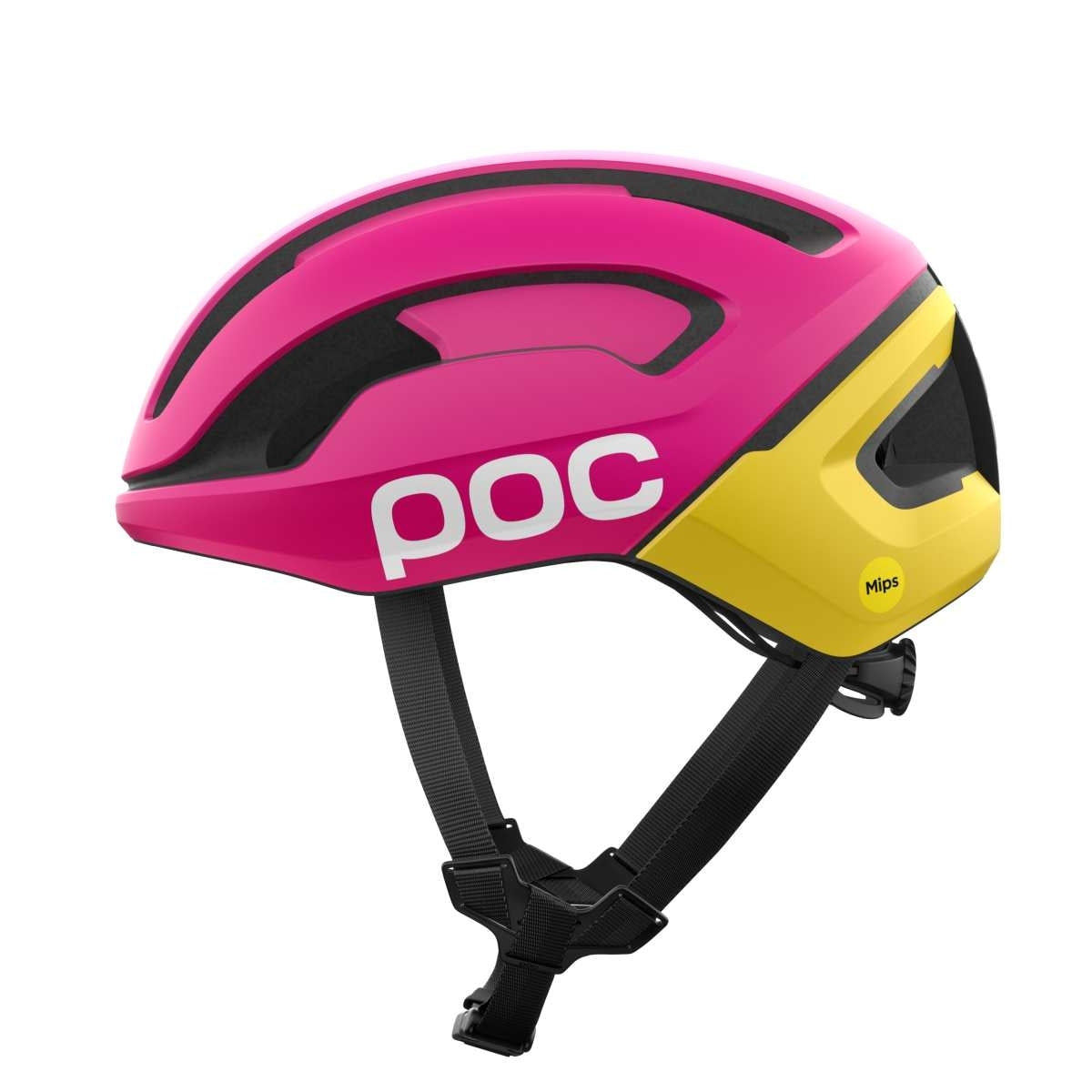 Poc Omne Air MIPS Rhos Red Matt/Citrine Yellow Matt SML – obrázek 1
