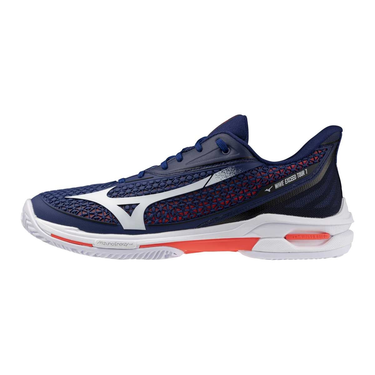 Mizuno WAVE EXCEED TOUR 7 CC / Beacon Blue/White/Lava Orange / 40.5/7.0 – obrázek 1
