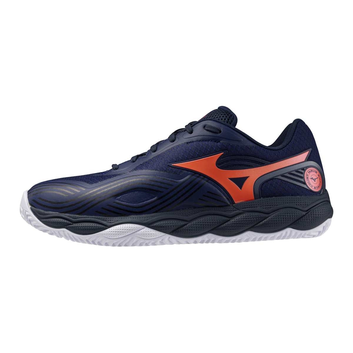 Mizuno WAVE ENFORCE COURT 2 CC / Beacon Blue/Lava Orange/White / 39.0/6.0 – obrázek 1