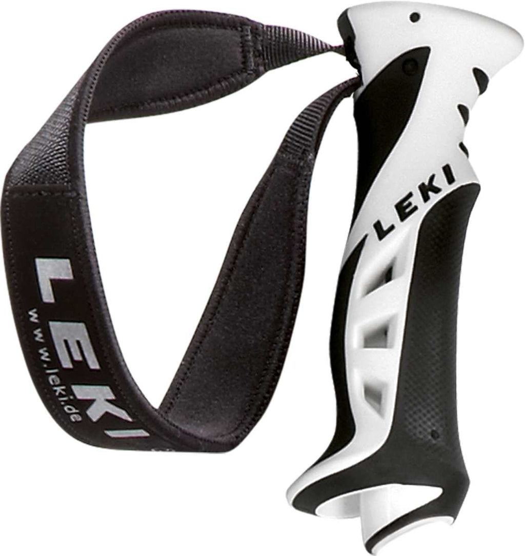 Leki PAS-V2 Soft grip 18mm with LSS-N, white-black – obrázek 2