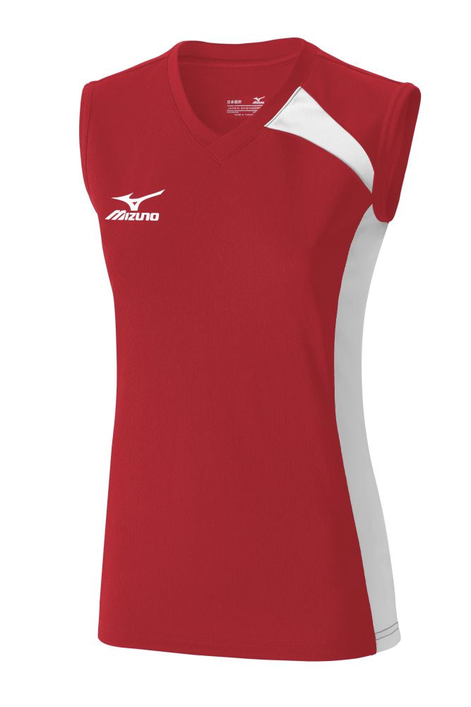 Mizuno W Trad Sleeveless/Red/White/XL – obrázek 1