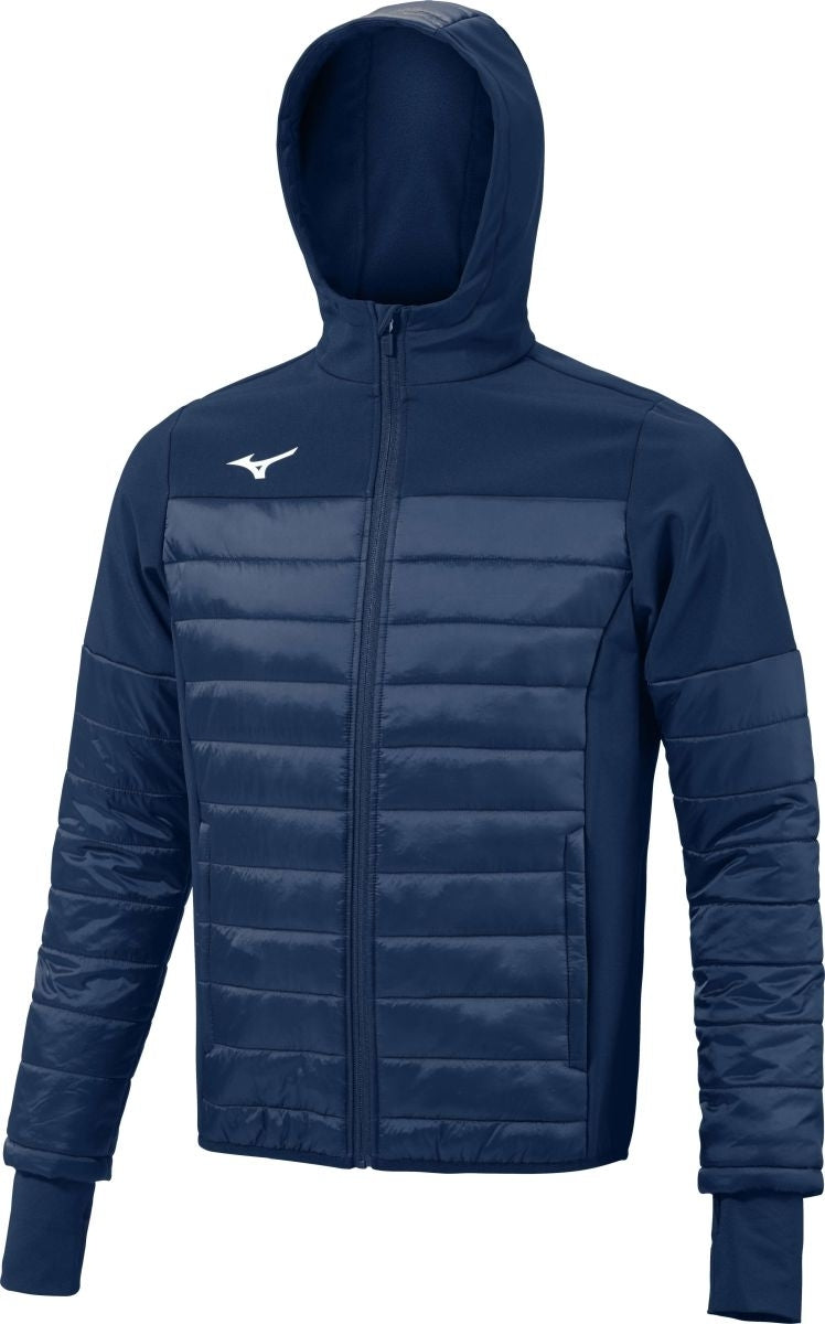Mizuno Sapporo Hooded Hybrid Jacket M / Navy / L – obrázek 1